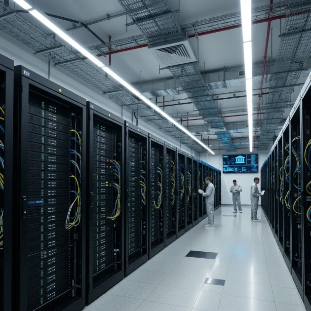 infraestrutura de um banco